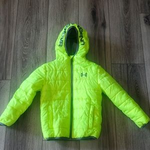 Kids Bright Yellow Puffer